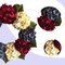 20" Memorial Day Patriotic Flower Wreath Spring Fourth of July Wreaths with Hydrangeas Summer Swag for Front Door 4th of July Red White and Blue American Flag Military Wall Decor Indoor